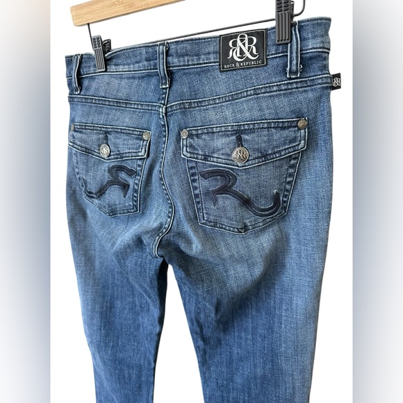 Rock & Republic Ankle Jeans in Denim Blue size 10m - Picture 5 of 8